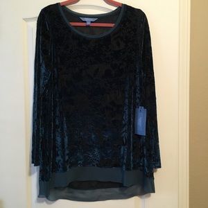 Vera Wang Long Sleeve Blouse